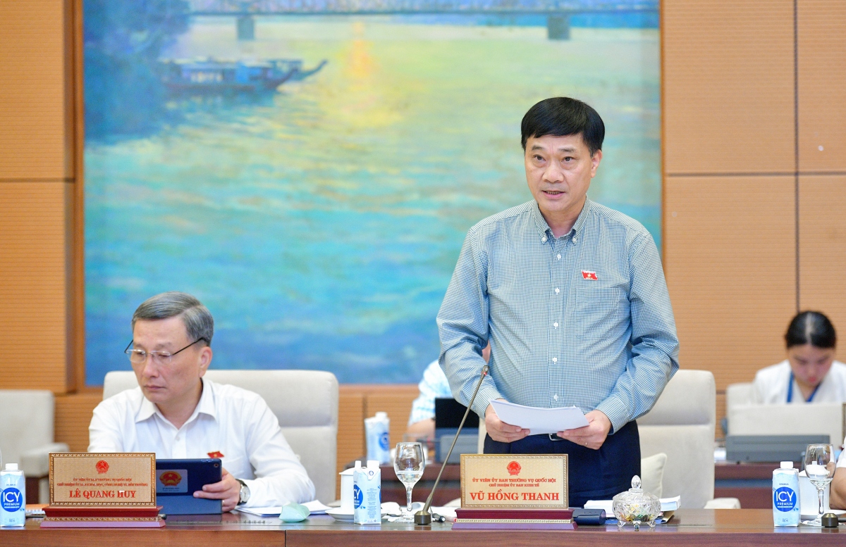 Chủ nhiệm Ủy ban Kinh tế Vũ Hồng Thanh - Phó Trưởng đoàn thường trực Đoàn giám sát