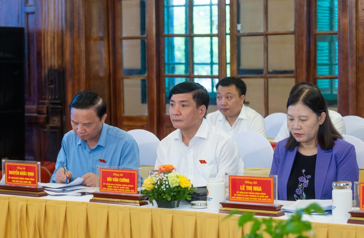 Các đại biểu tại phiên họp. 
