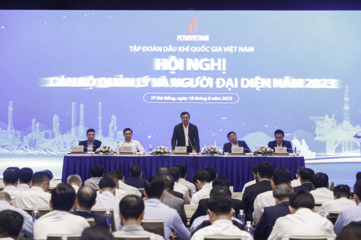 Tập đoàn Dầu khí Quốc gia Việt Nam (Petrovietnam) tổ chức Hội nghị Cán bộ quản lý và Người đại diện năm 2023.
