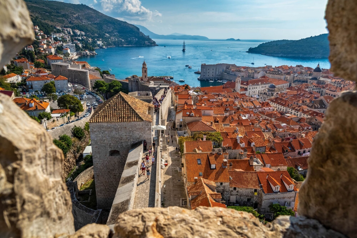 Thành phố Dubrovnik ở Croatia. Nguồn: Sasipa Muennuch/Moment RF/Bloomberg