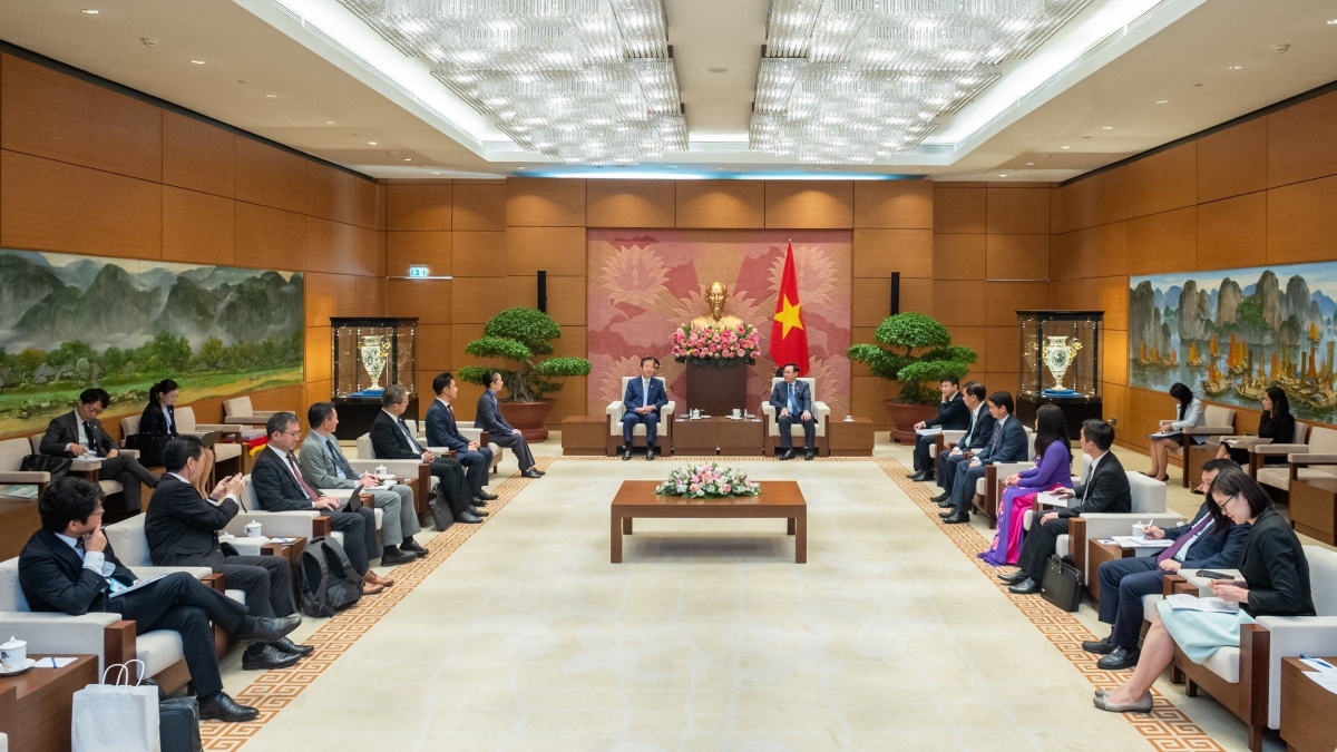 Quang cảnh cuộc tiếp. 