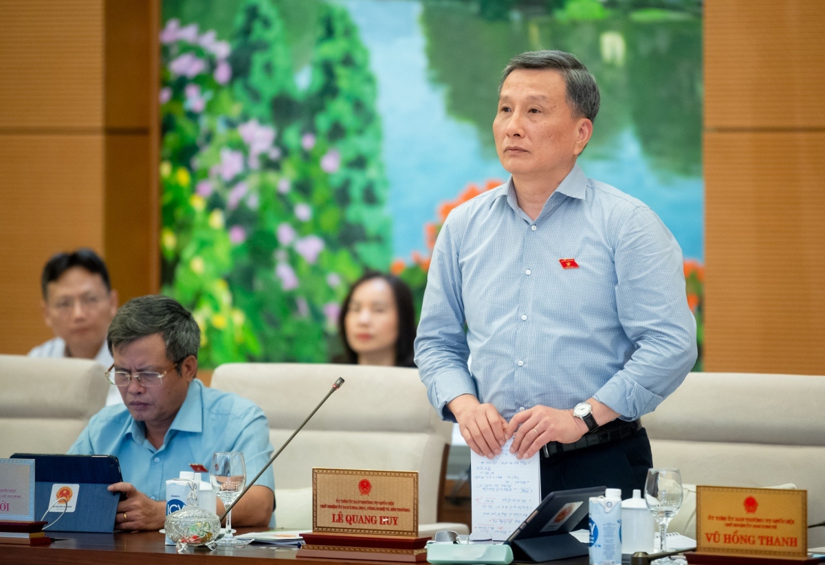 Chủ nhiệm Ủy ban Khoa học, Công nghệ và Môi trường Lê Quang Huy