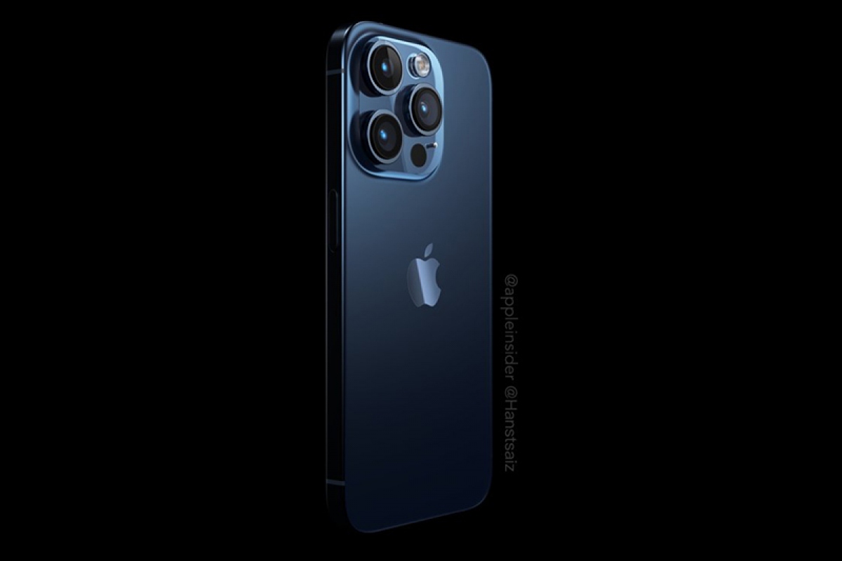 iPhone 15 Pro màu xanh đậm
