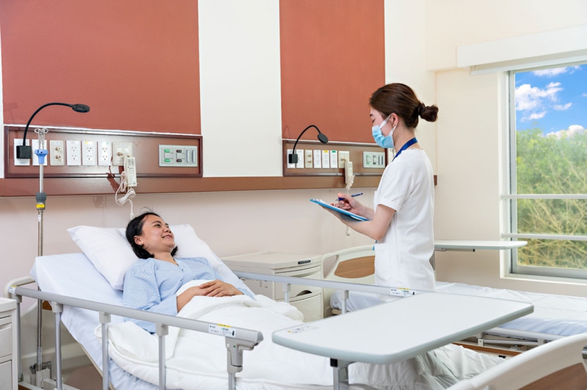 Tất cả bệnh nhân được chăm sóc tận tình theo tiêu chuẩn Nhật Bản