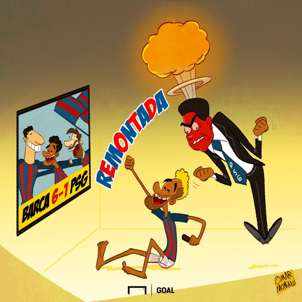 Neymar mơ được trở lại Barca. (Ảnh: Omar Momani)