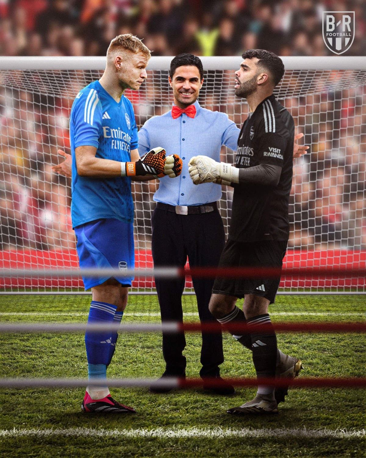 Cuộc chiến tranh suất bắt chính ở Arsenal. (Ảnh: Bleacher Reports)