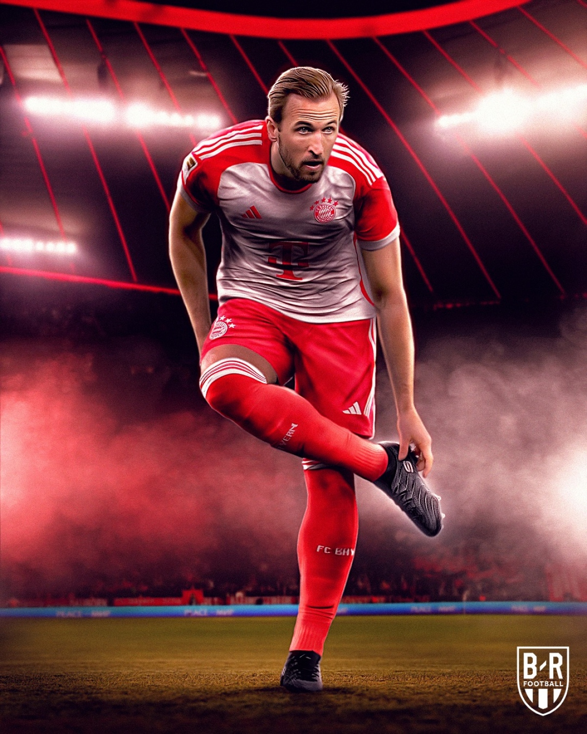 Harry Kane sẵn sàng ra mắt Bundesliga. (Ảnh: Bleacher Reports)