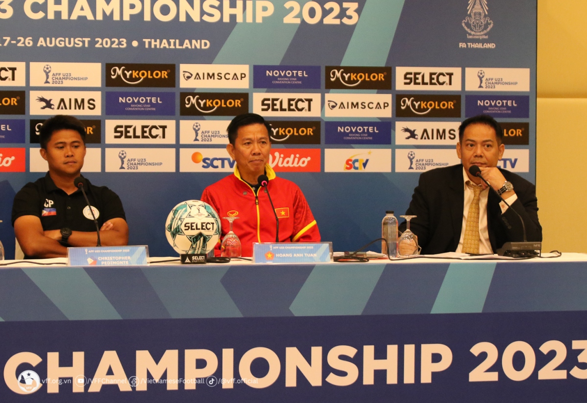 HLV Hoàng Anh Tuấn muốn U23 Việt Nam vào chung kết giải U23 Đông Nam Á 2023 (Ảnh: VFF)
