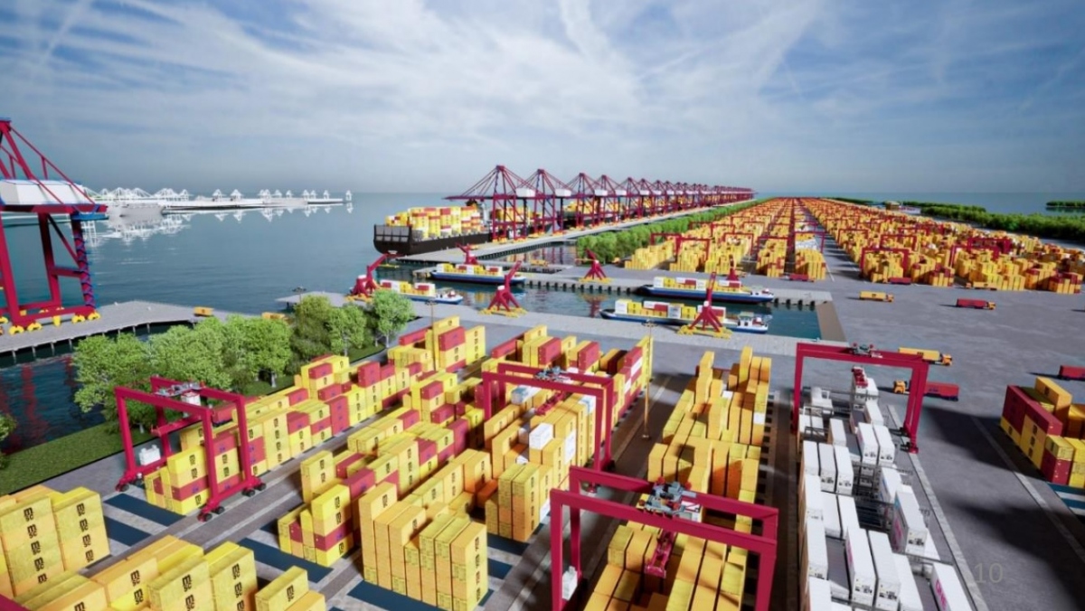 Tổng mức đầu tư dự án này ước tính gần 129.000 tỷ đồng (Ảnh: Portcoast)