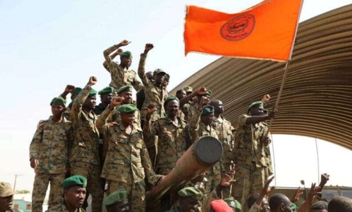 Lực lượng tăng thiết giáp của quân đội Sudan (Nguồn: sudantribune.com)