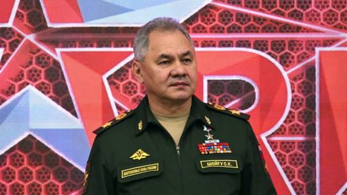 Bộ trưởng Quốc phòng Nga Sergei Shoigu. Ảnh: RIA Novosti