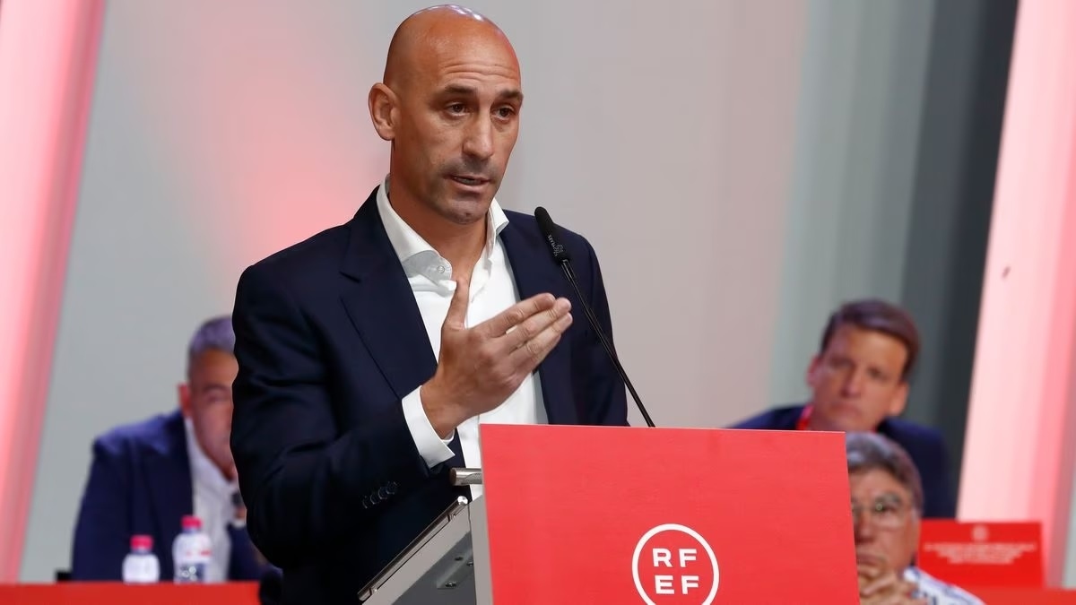 Chủ tịch RFEF Luis Rubiales. Ảnh: RFEF