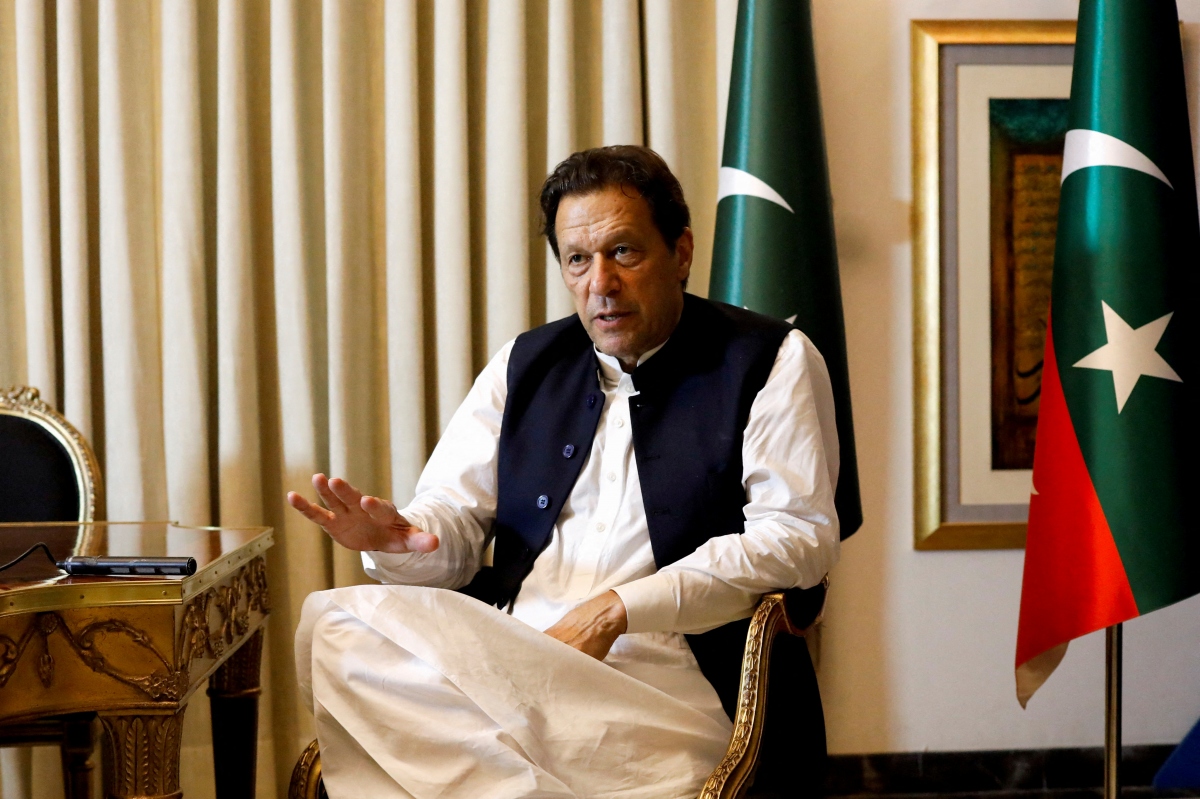 Cựu Thủ tướng Pakistan Imran Khan. Ảnh: Reuters