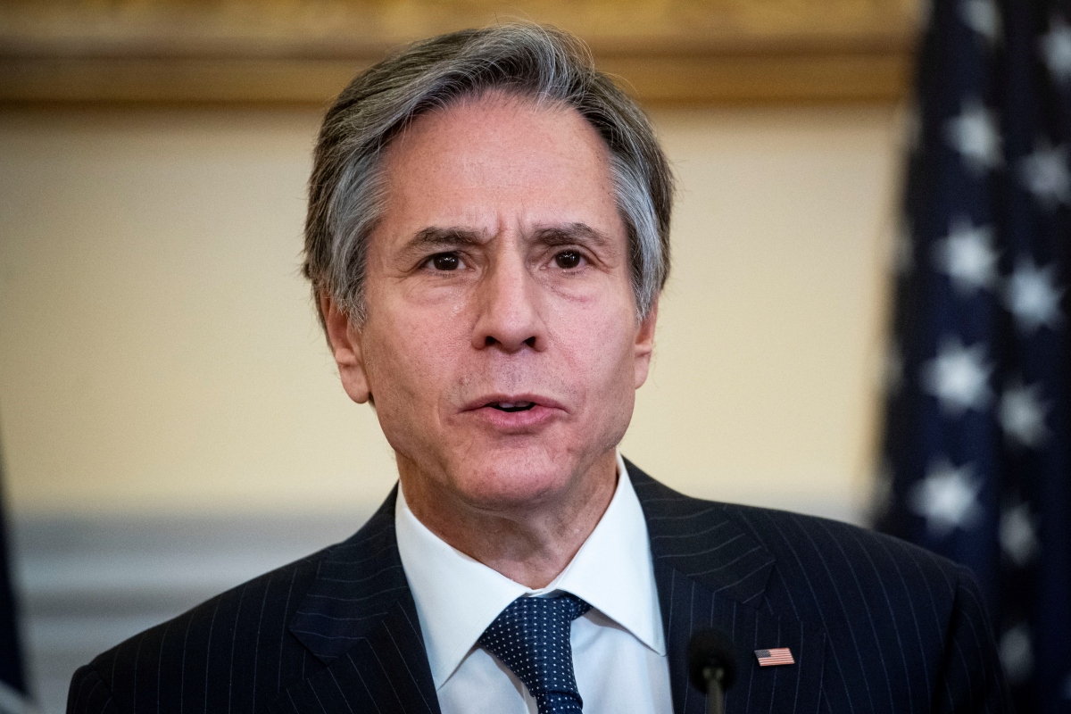 Ngoại trưởng Mỹ Antony Blinken. Ảnh: Reuters 