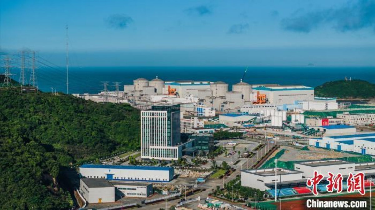 Nhà máy điện hạt nhân Ninh Đức ở tỉnh Phúc Kiến. Ảnh: Chinanews
