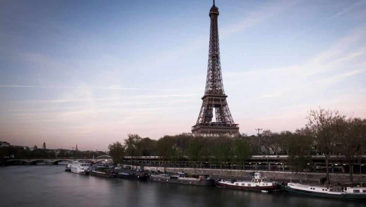 Tháp Eiffel. Ảnh: AFP