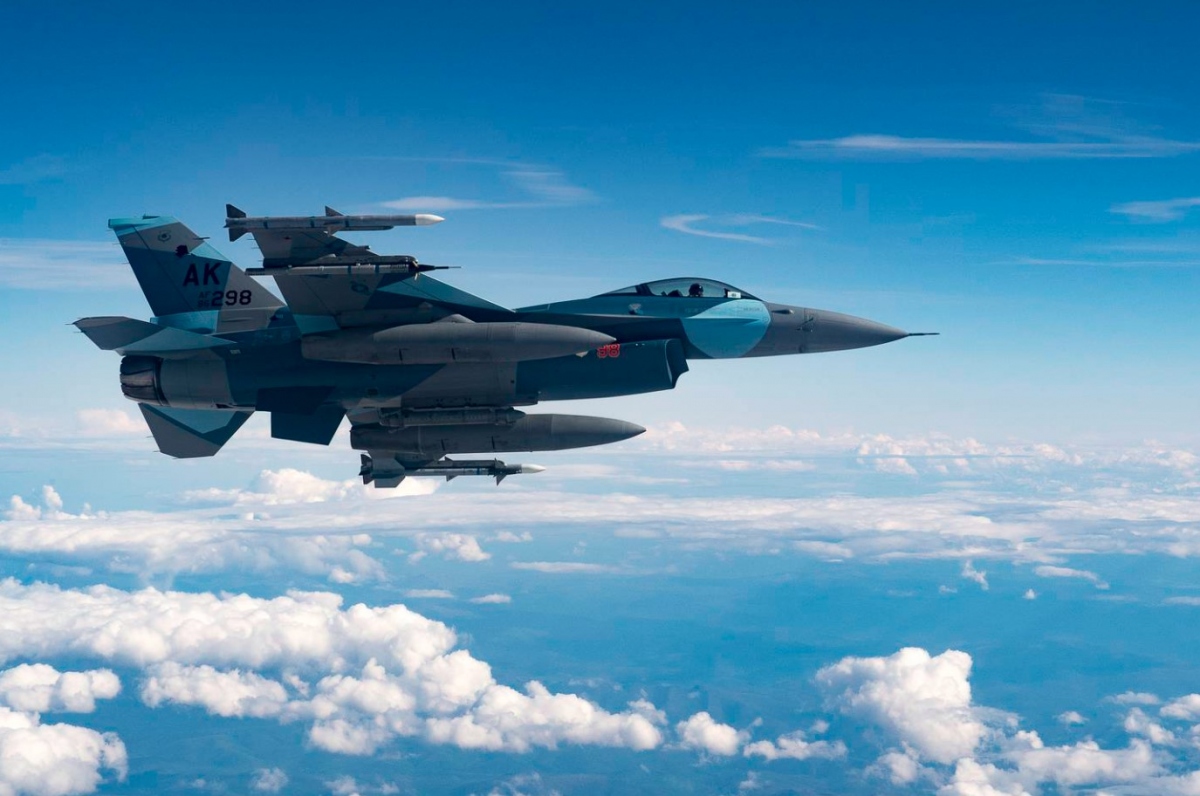 Tiêm kích F-16. Ảnh: Không quân Mỹ