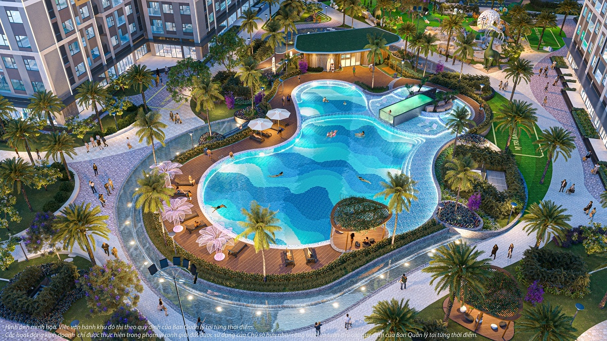 Không gian nghỉ dưỡng tại gia mang phong cách biển khơi tại GH1 và GH6, dự án Glory Heights