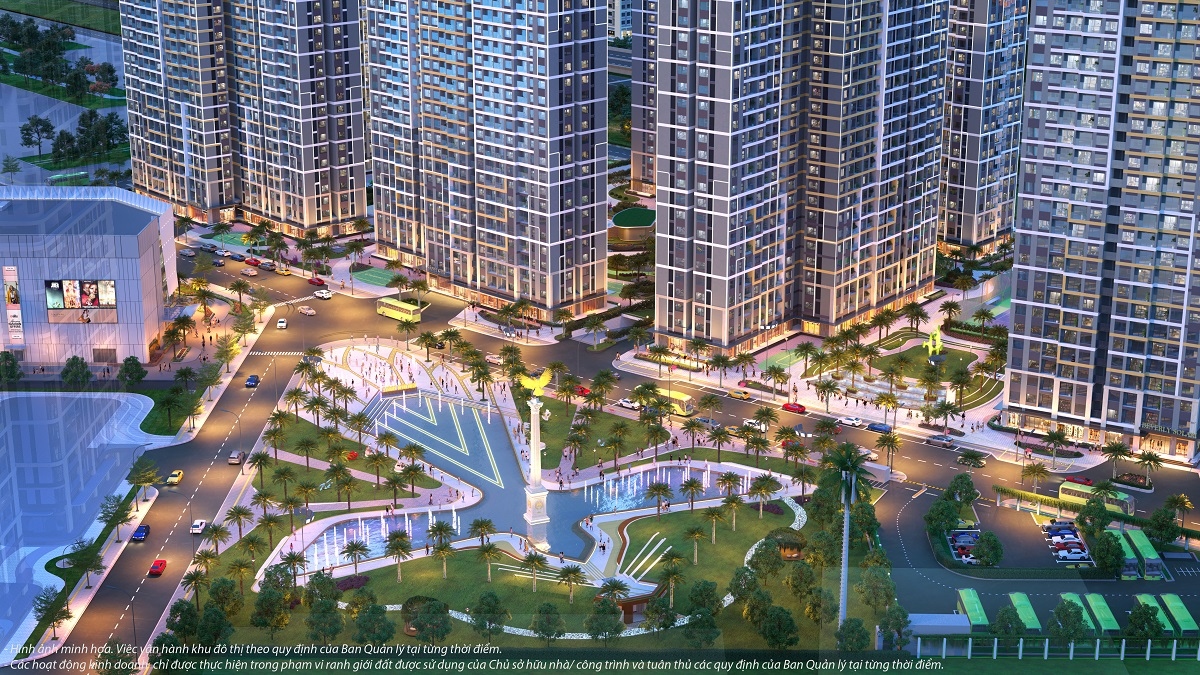 Quảng trường Golden Eagle nằm trên đại lộ mua sắm Rodeo