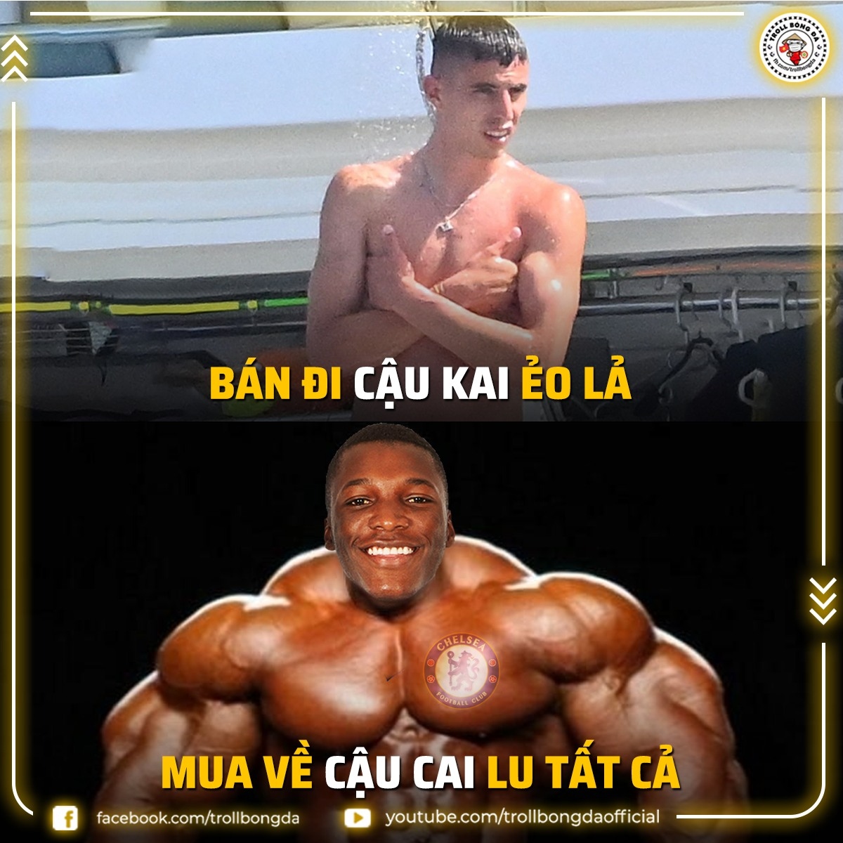Chelsea thay đổi cách chuyển nhượng. (Ảnh: Troll Bóng đá). 