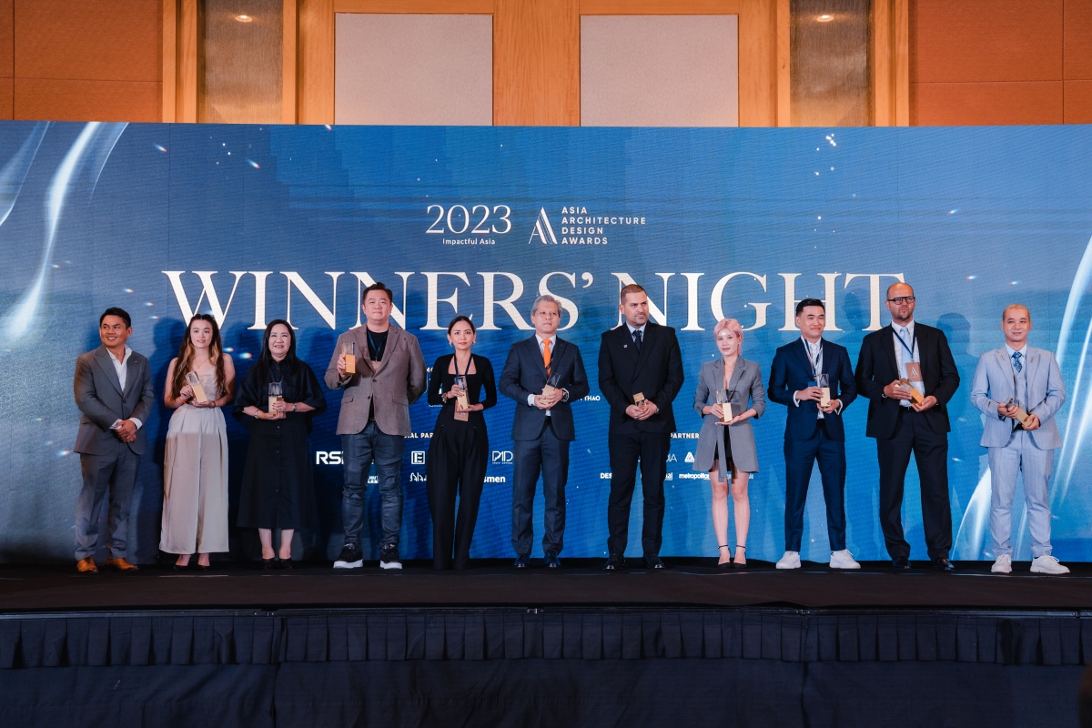Các tác giả được vinh danh tại Lễ trao giải AADA 2023.