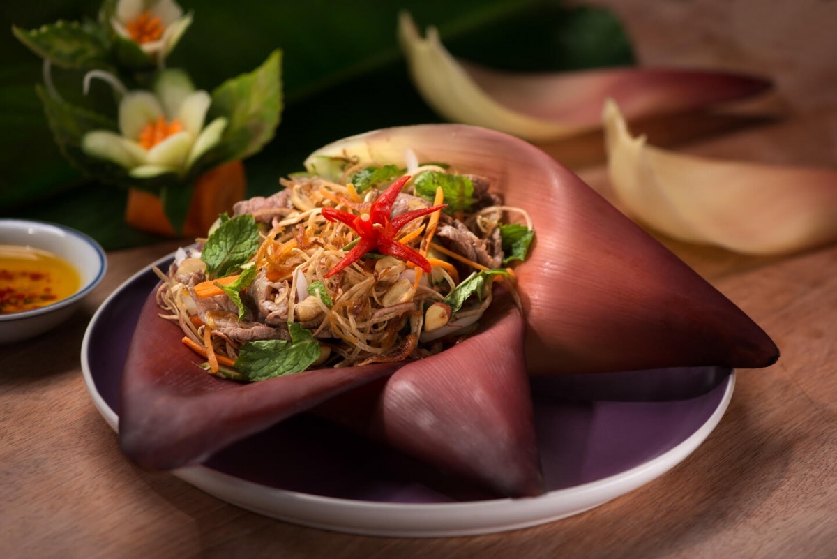 Ăn hoa chuối rất tốt cho việc chăm sóc làn da.