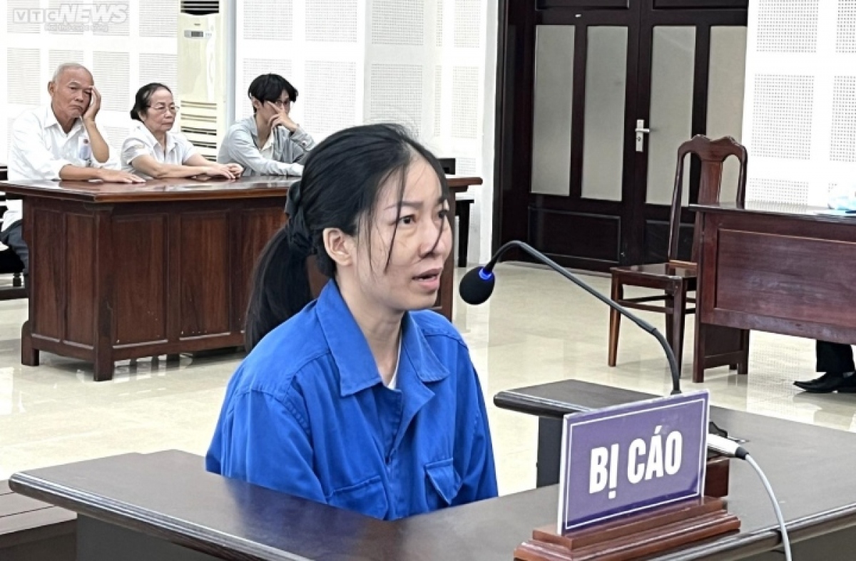 Bị cáo Lê Thị Ngọc Vân