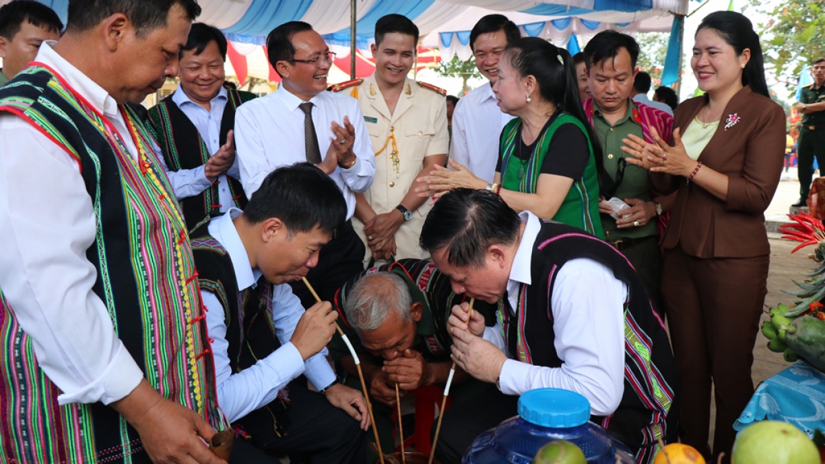 Huyện Bù Đăng là địa phương có đông dân tộc thiểu số với đa dạng bản sắc văn hóa (Ảnh: BP)