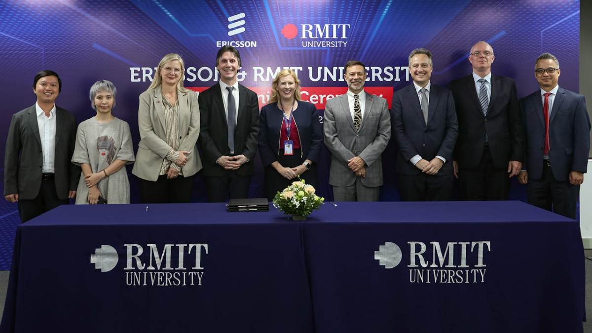 Tập đoàn công nghệ Ericsson và Đại học RMIT đã ký thỏa thuận thành lập Phòng thí nghiệm về trí tuệ nhân tạo (AI RMIT-Ericsson)