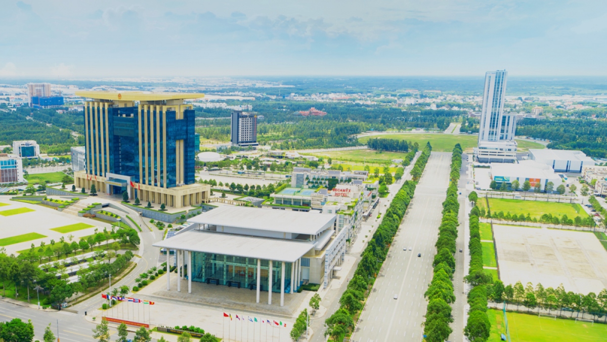 Bình Dương đang hướng đến phát triển thành tỉnh công nghiệp hiện đại (Ảnh: TL).