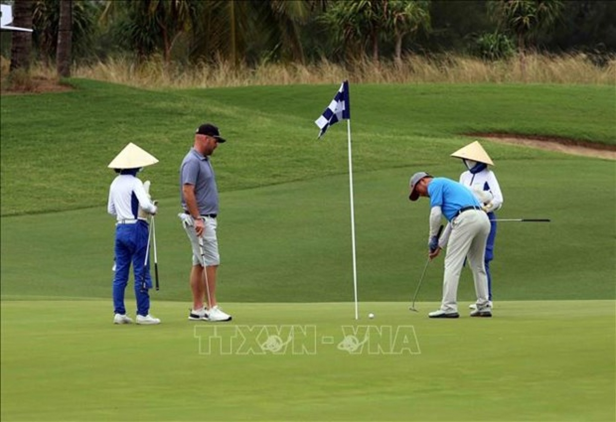 At the Pro-Am, an August 30 exchange tournament that serves as a kickoff for the BRG Open Golf Championship Da Nang 2023
