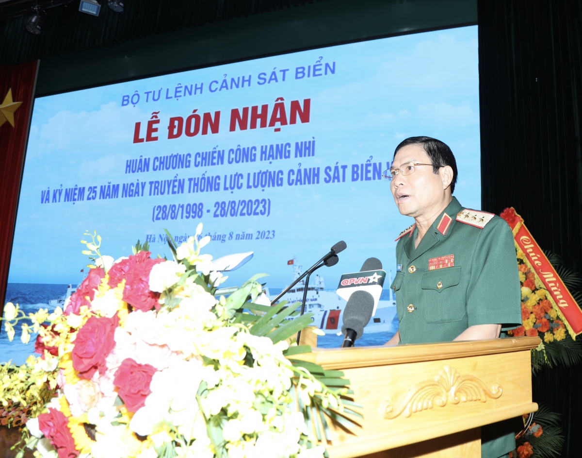 Thượng tướng Nguyễn Tân Cương phát biểu chỉ đạo