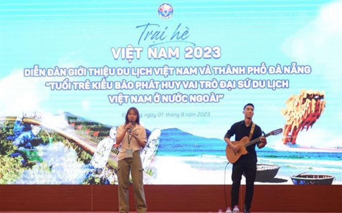 The camp is an occasion for overseas Vietnamese (OV) youth to experience Vietnamese culture, history and heroic tradition.