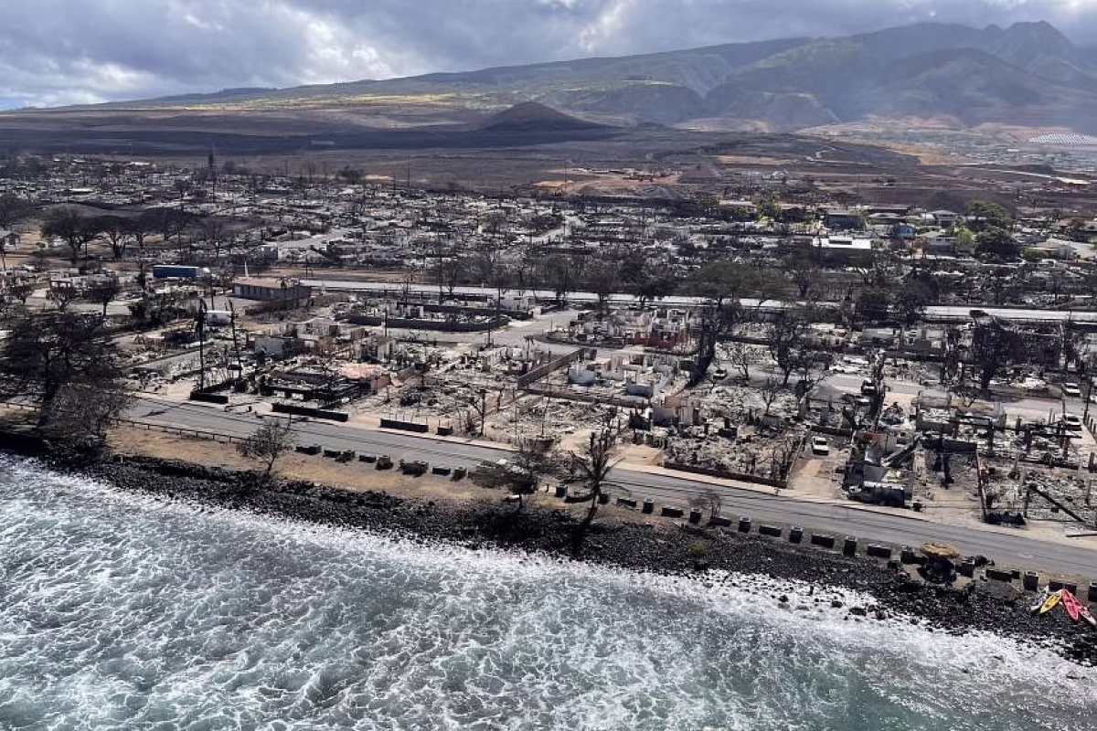 Thảm họa cháy rừng ở Maui, Hawaii đã khiến làm ít nhất 93 người người thiệt mạng. Ảnh: Reuters