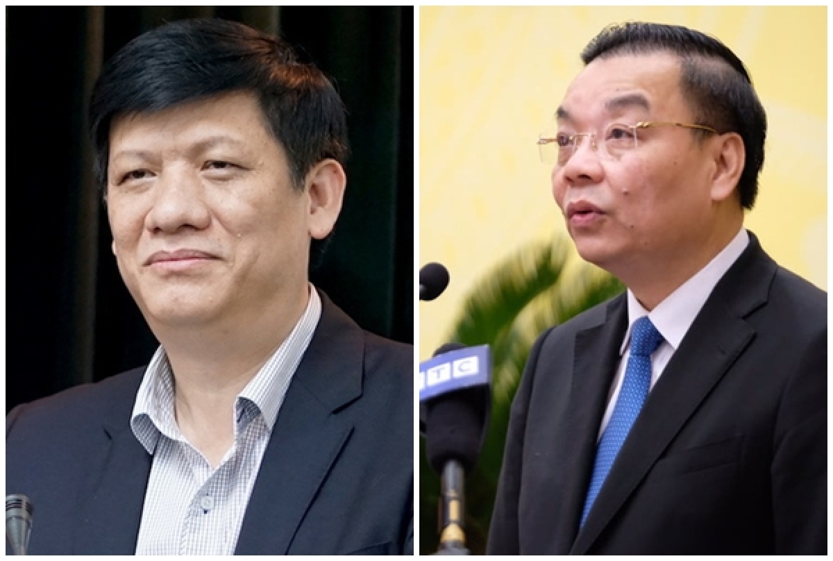 Ông Nguyễn Thanh Long và ông Chu Ngọc Anh