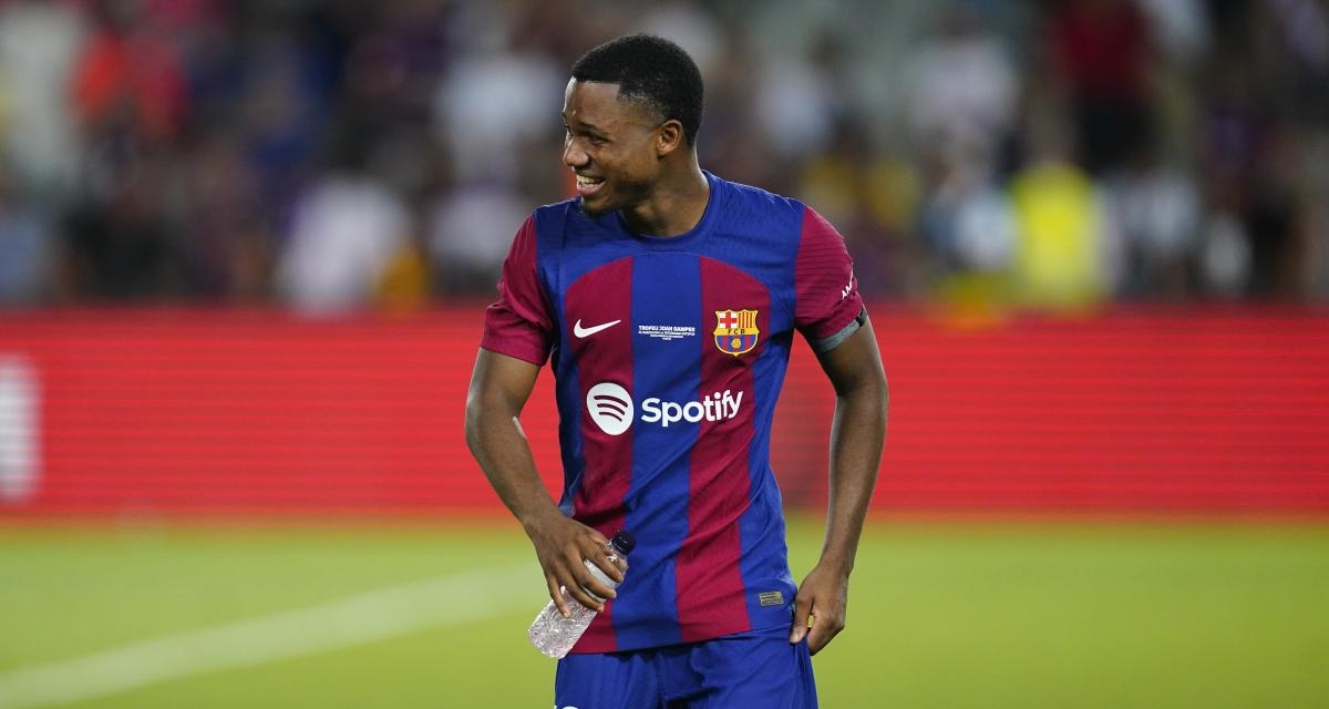 Arsenal quan tâm Ansu Fati (Ảnh: Getty)