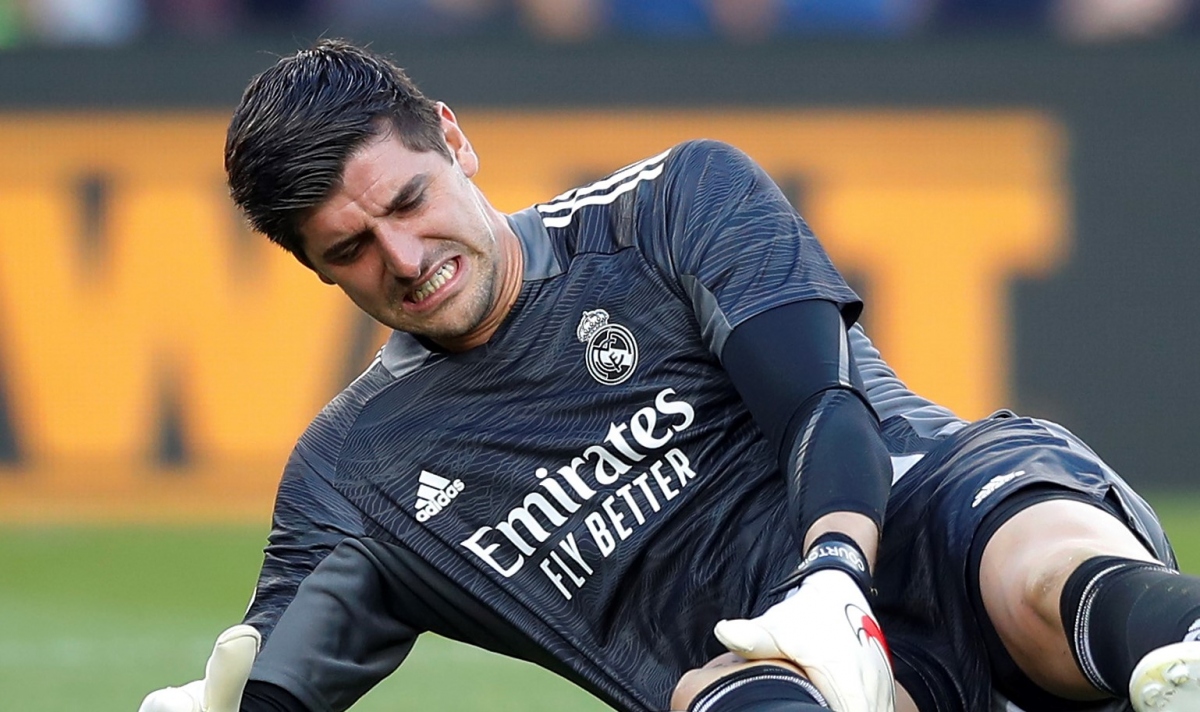 Thibaut Courtois có nguy cơ nghỉ thi đấu dài hạn vì chấn thương. (Ảnh: Getty)