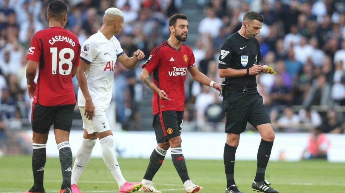 Bruno Fernandes đối diện án phạt vì "vạ miệng" (Ảnh: Getty)