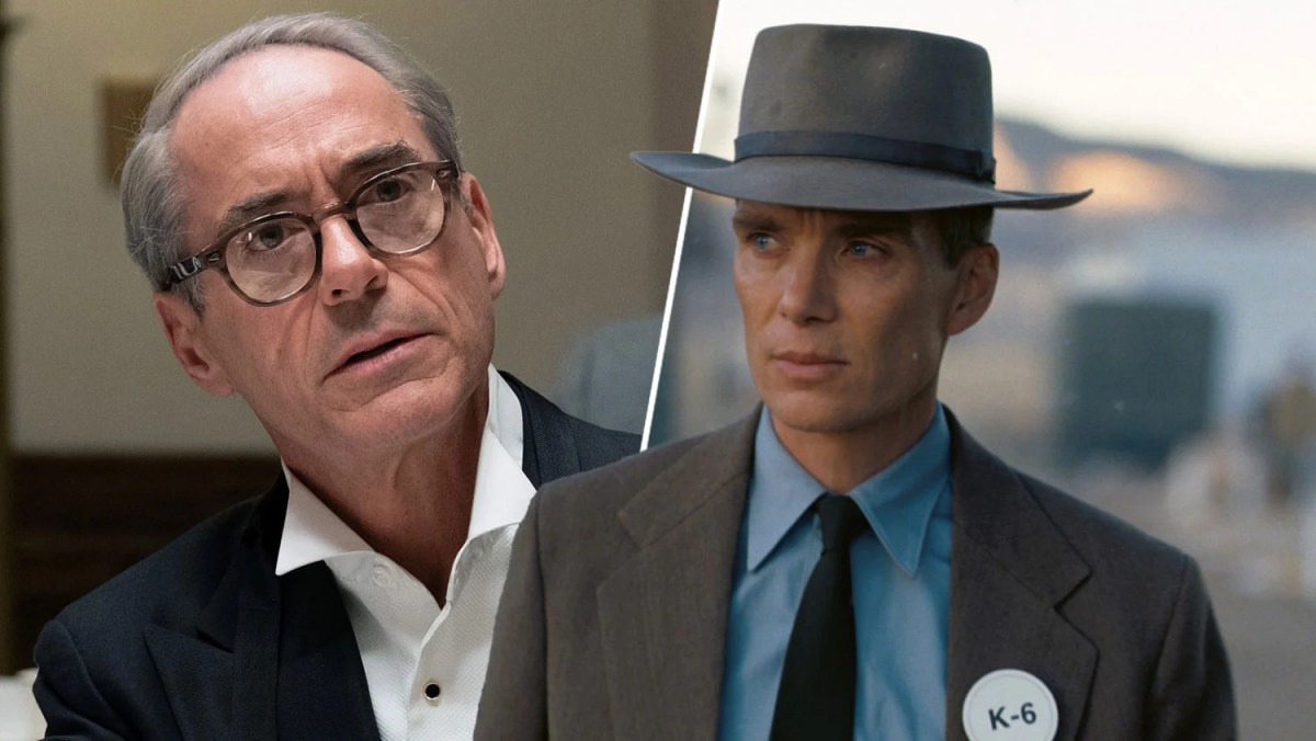 Robert Downey Jr. và Cillian Murphy trong "Oppenheimer"