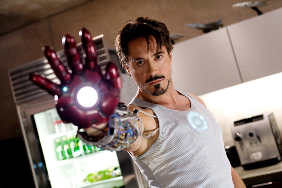 Robert Downey Jr. với vai diễn thành công Iron Man.
