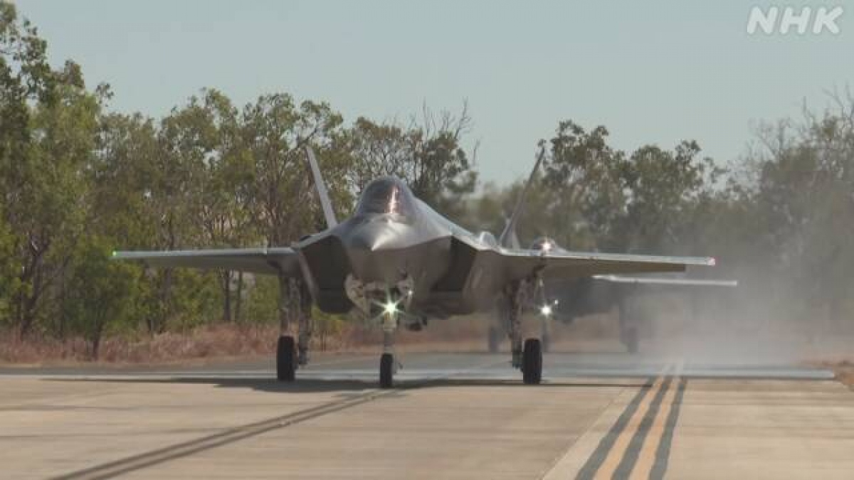 Máy bay chiến đấu F-35. Ảnh: NHK