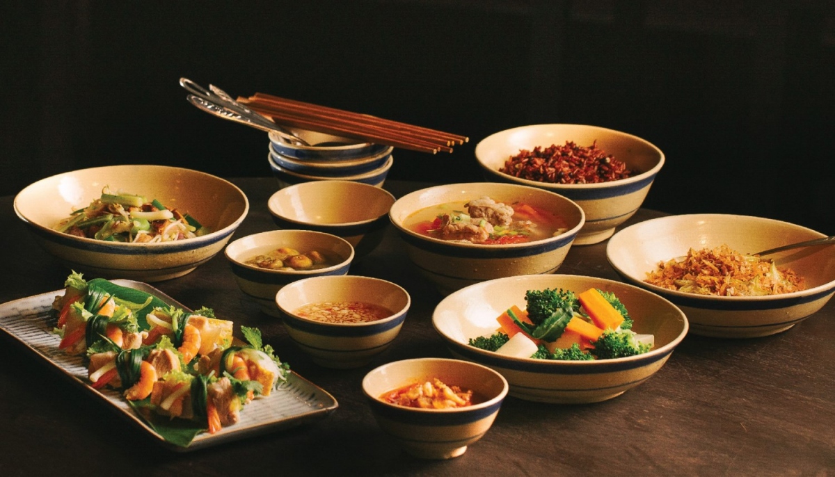 Delicious and eye catching food of Tam Vi restaurant (Photo: foody.vn)