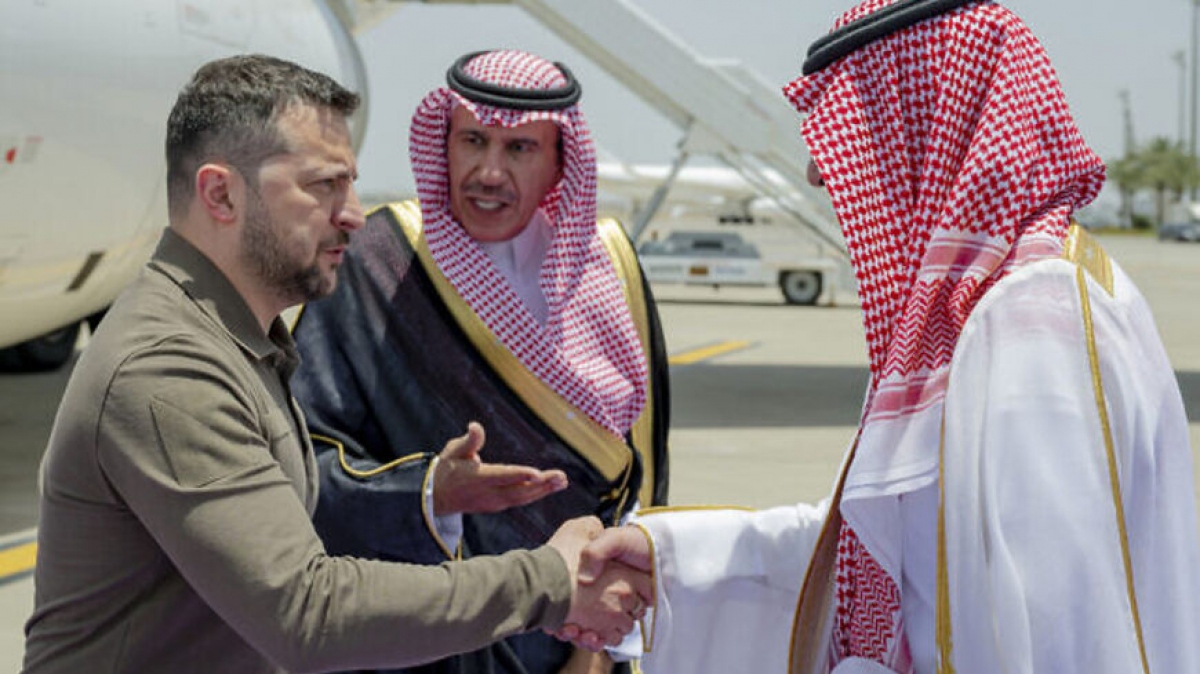 Hội nghị quốc tế với tâm điểm là tình hình Ukraine diễn ra cuối tuần qua ở Saudi Arabia đã bế mạc ngày 6/8. Ảnh: Saudi Press Agency