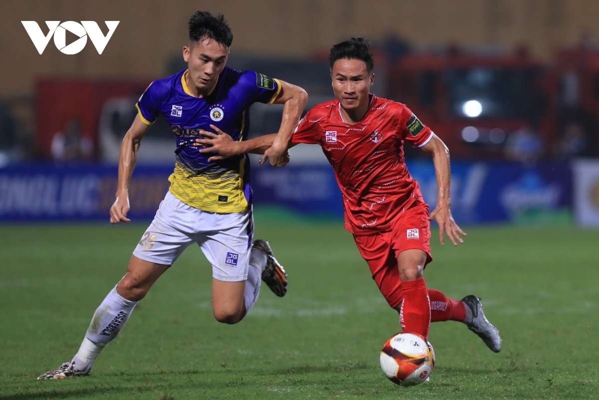 Ở trận đấu tại giai đoạn 1 của V-League 2023, Hà Nội FC đã dễ dàng đánh bại Hải Phòng FC 3-0. 