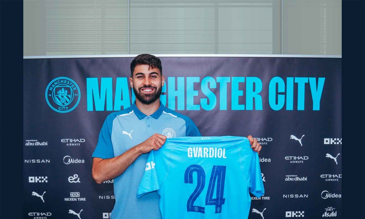 Hậu vệ: Josko Gvardiol | Chuyển từ Leipzig (Bundesliga) tới Man City với mức giá 90 triệu Euro