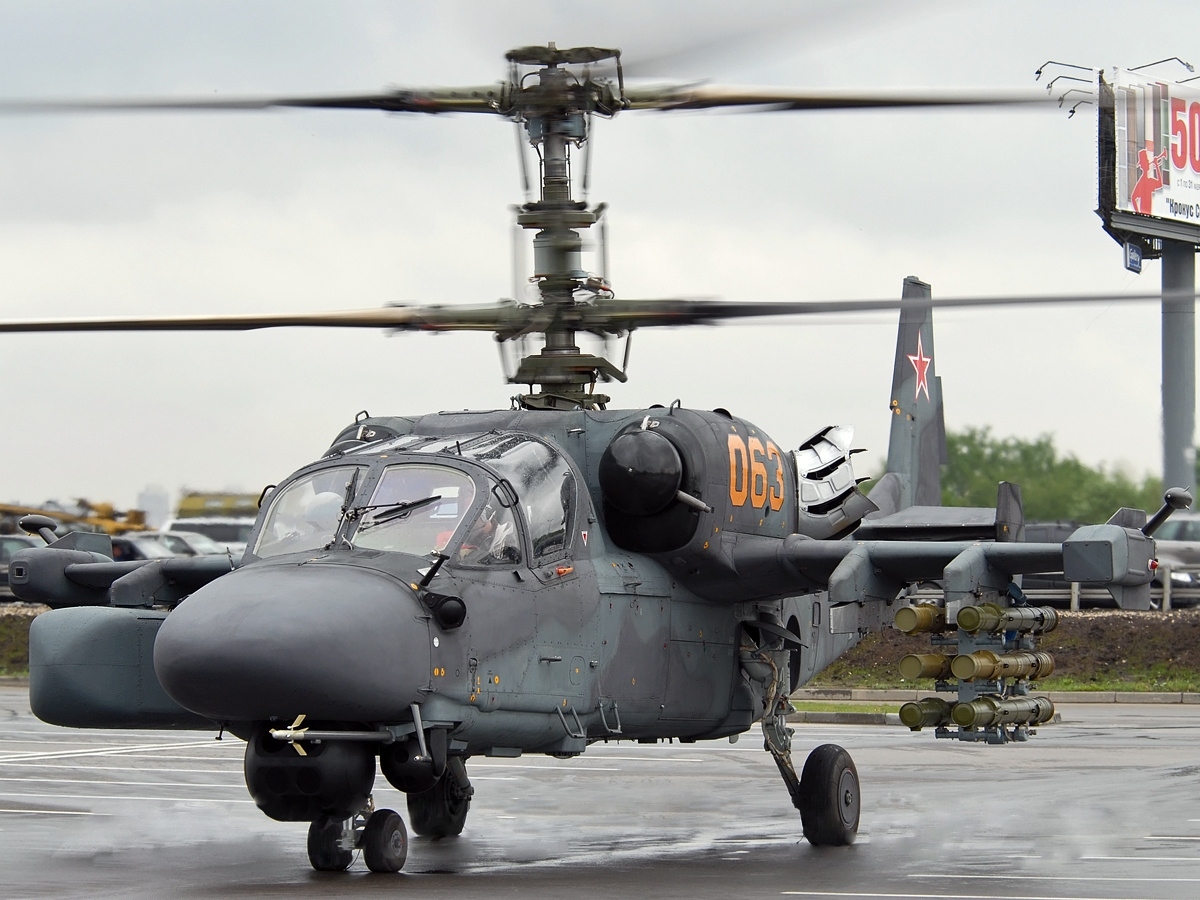 Trực thăng Ka-52. Ảnh: Wikipedia