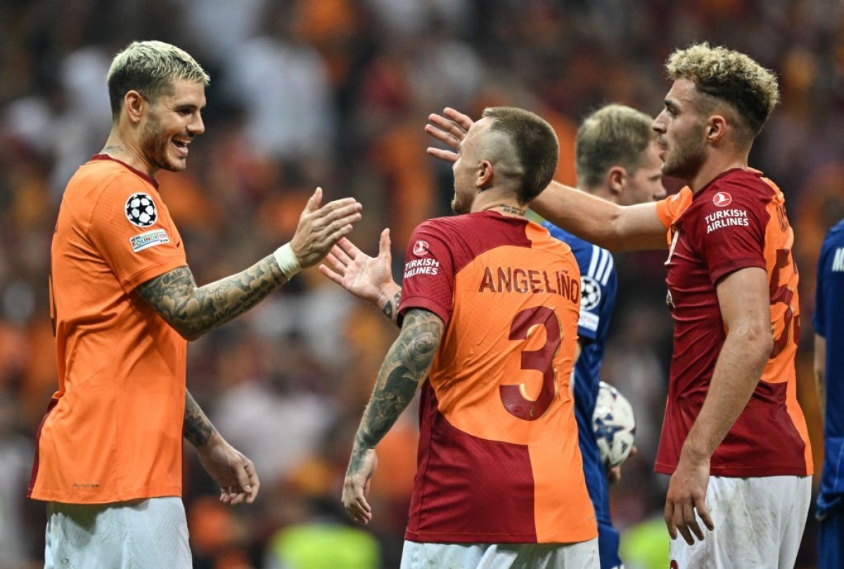 Galatasaray giành quyền tham dự Cúp C1 châu Âu 2023/2024 (Ảnh: Getty)