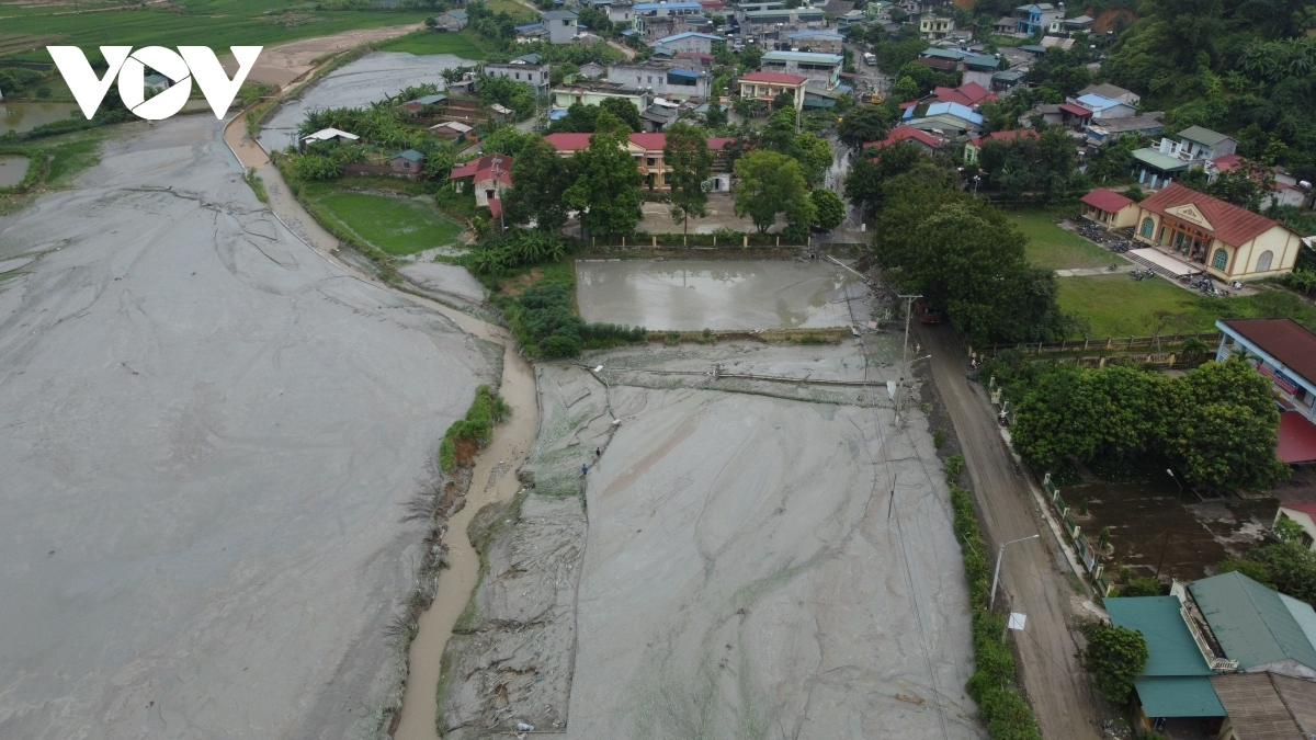 Hồ thải tuyển đồng Tả Phời, Lào Cai (Ảnh: An Kiên/VOV-Tây Bắc)