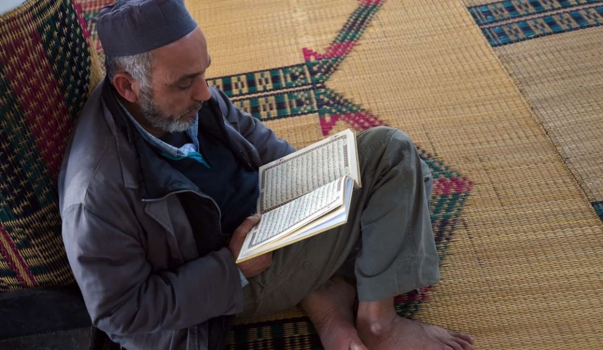 Kinh Koran, cuốn sách được coi là linh thiêng nhất của đạo Hồi - Ảnh: Le Monde.
