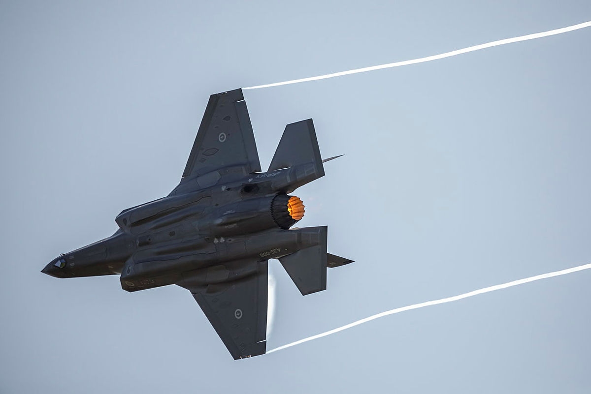 Máy bay chiến đấu F35 của Lực lượng Không quân Hoàng gia Australia. Nguồn: Không quân Hoàng gia Australia